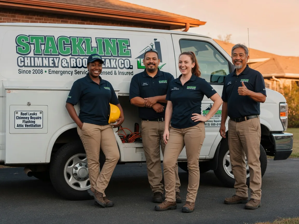 Chimney flashing repair company in Midland, GA